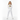 Girl arms crossed white hoodie