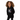 Girl black ocean hoodie