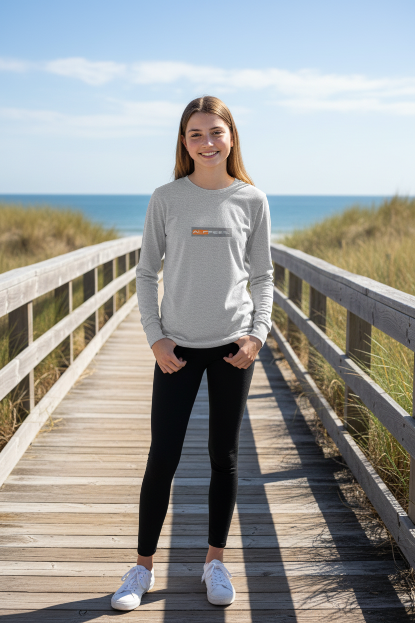 Girl Coastal Look - Athletic Heather
