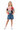 Girl denim skirt look