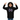 Girl in black hoodie peace sign