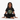 Girl in black tee sitting