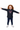 Girl Navy Hoodie Arms Out