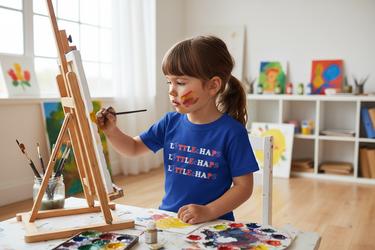 Girl painting