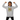 Girl power pose heather hoodie