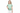 Girl relaxed standing