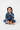 Girl sitting cross-legged