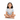 Girl sitting smiling