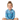 Girl sitting smiling