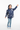 Girl standing playfully