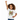 Girl superhero pose white tee