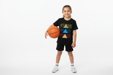 Girl with basketball