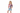 Girl with denim shorts