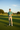 Golfer with club front