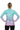 Gradient Rash Guard - Back View