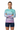 Gradient Rash Guard with Navy Sports Shorts