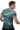 Great Wave Rash Guard White Model Back