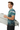 Great Wave Rash Guard White Model Side