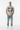 Grey tee with hands in pockets