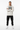 Heather grey hoodie with athletic model, arms crossed