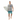 Heather Grey Tee Surfer Look