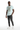 Heather Ice Blue Grey Joggers Front