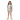 Hispanic girl in My Favorite Hobbies tee with gray shorts on white background