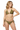 Honey blonde model elegant stance