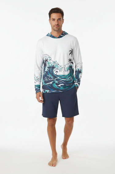 Hoodie with Boardshorts Front