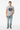 Ice grey tee front confident stance