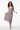 Model 6 - Front view of romantic floral slip dress