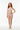 Redhead female model wearing Pink Reverie bikini - elegant look