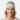 Blonde male model wearing Greys beanie - genuine smile