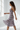 Model 6 - Side view of romantic floral slip dress