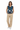 Tropical vest with corduroy pants for weekend casual style