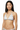 Asian female model wearing Amazonian bikini - serene expression