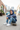 Boy wearing LITTLEcHAPS Space Explorer hoodie on skateboard