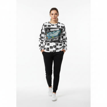 Oddson Skate Life All-Over Print Sweatshirt