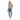 Keystone Crop Tee with Light Wash Jeans