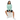 Latina female model mint sweatshirt white background