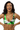 Latina female model playful