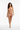 Latina female model walking pose