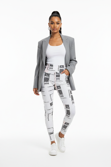 Leggings with Blazer