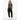 Live Love Honestly Tank Black Heather with Joggers - Asian Model