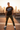 Look 1 – Black Tee, Golden Hour Rooftop