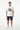 Look 1 — White Skate Punk + Boardshorts