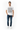 Look 1 - White Tee with Dark Jeans & Sneakers