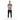 Look 2 - Black joggers, confident smile
