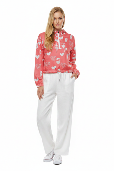 Look 2 - White Linen Pants