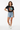 Look 22 – Black Female Denim Shorts